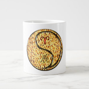 Aries & Fire Dragon Large Coffee Mug