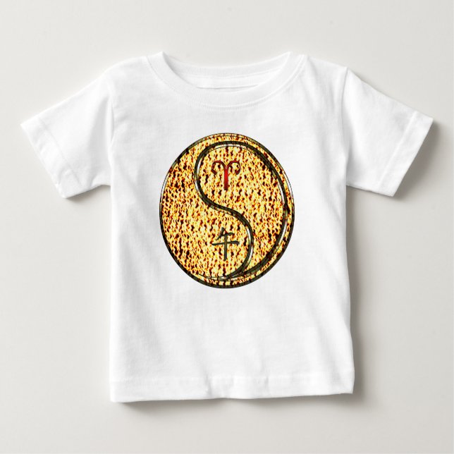 Aries & Fire Horse Baby T-Shirt (Front)