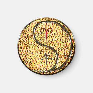 Aries & Fire Horse Magnet