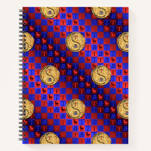 Aries & Fire Ox Notebook