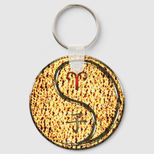 Aries & Fire Rat Key Ring