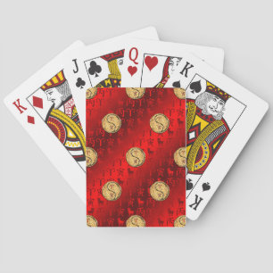 Aries & Fire Tiger Playing Cards