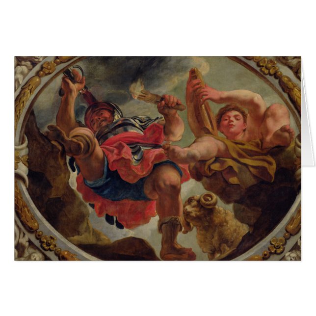 Aries, from the Signs of the Zodiac (Front Horizontal)
