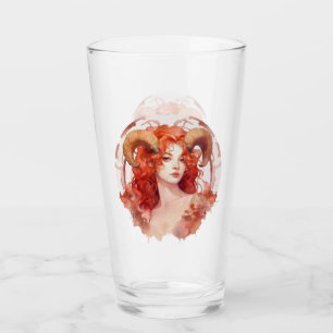 Aries Glass Cup