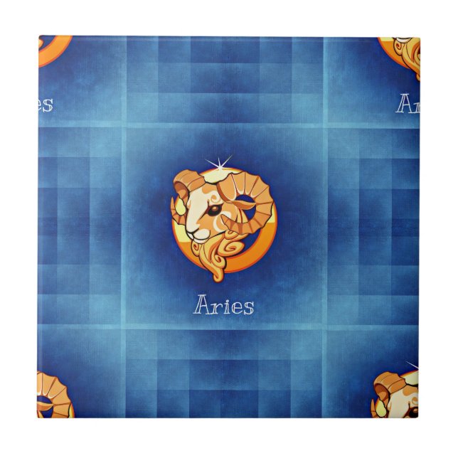 aries horoscope tile (Front)