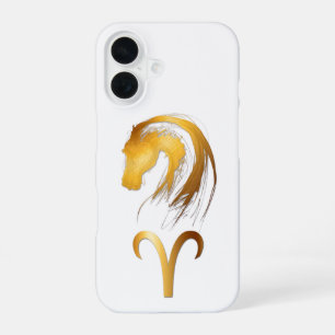 Aries Horse Chinese Western Astrology I Iphone 16 Case