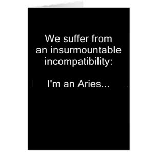 Aries Incompatibility