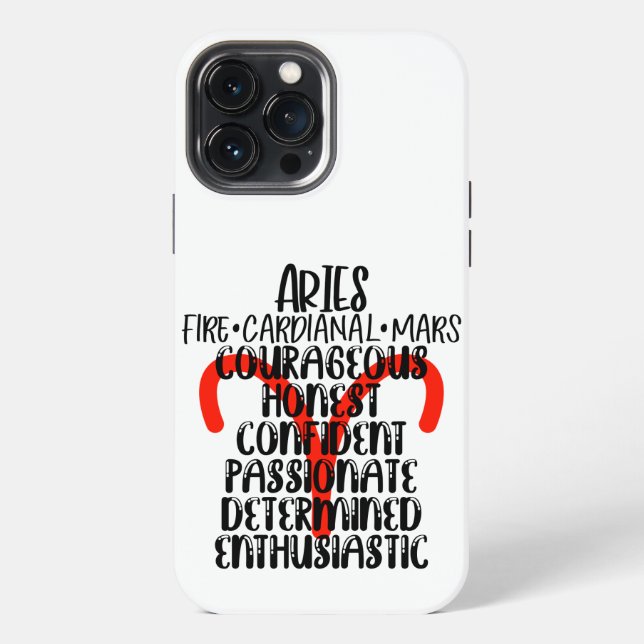 Aries iPhone Case (Back)