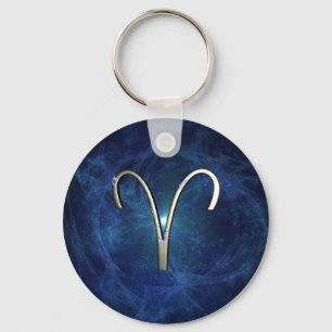 Aries Key Ring