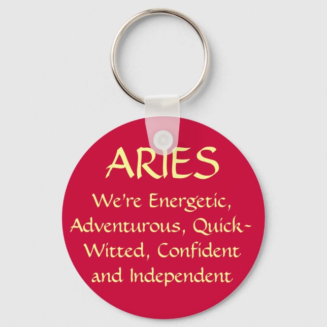 ARIES KEY RING (Front)