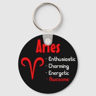 Aries Key Ring
