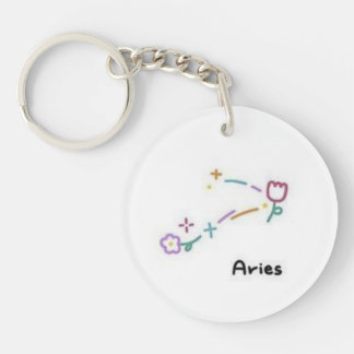 Aries Keychain