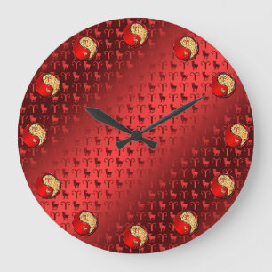 Aries Large Clock