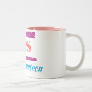 Aries Lt Pink Two-Tone Coffee Mug