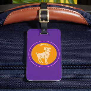 Aries Luggage Tag