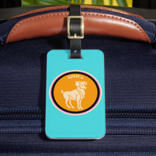 Aries Luggage Tag  (Front Insitu 2)
