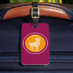 Aries Luggage Tag 
