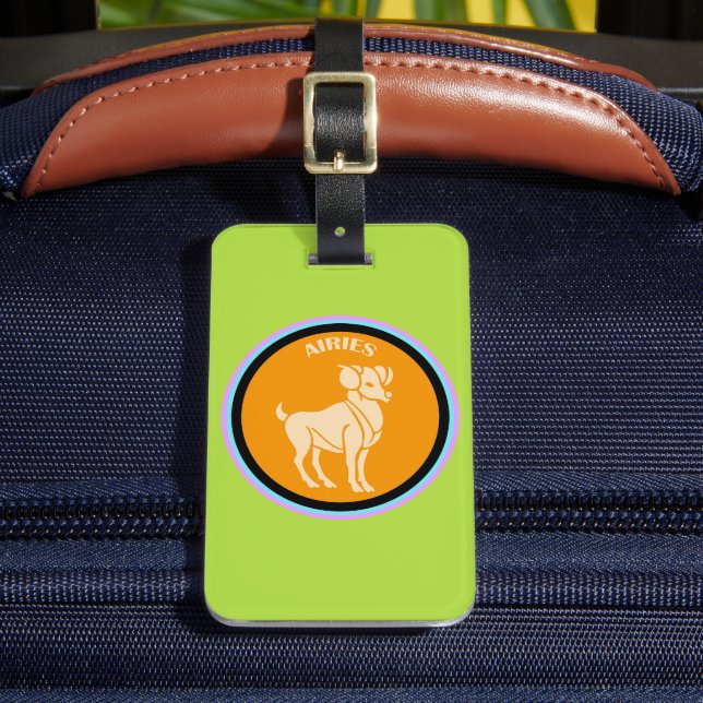 Aries Luggage Tag  (Front Insitu 2)