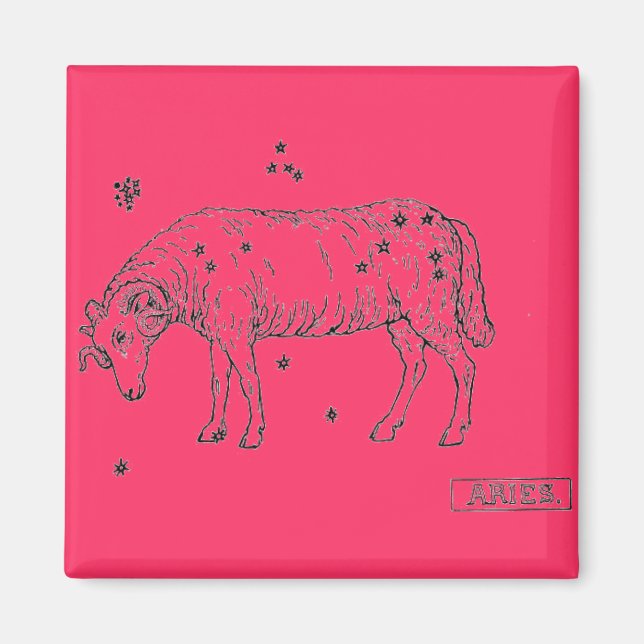 Aries Magnet (Front)