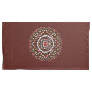 Aries Mandala Pillowcase