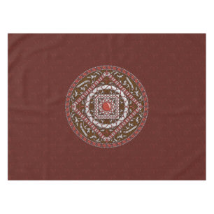 Aries Mandala Tablecloth