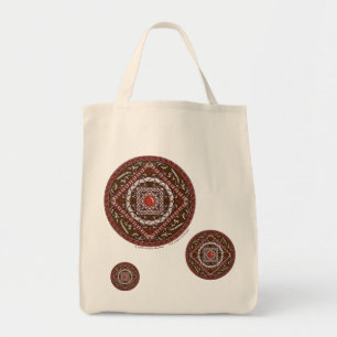 Aries Mandala Tote Bag