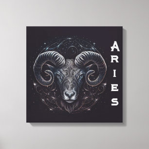 Aries—March 21-April 19 Canvas Print