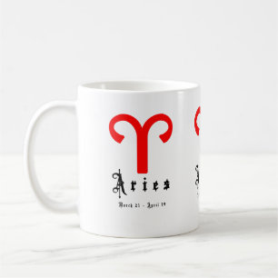 Aries, March 21 - April 19 Coffee Mug