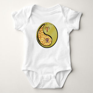Aries & Metal Boar Baby Bodysuit
