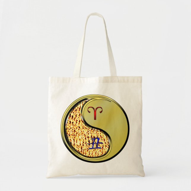 Aries & Metal Ox Tote Bag (Front)