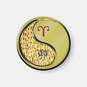 Aries & Metal Rabbit Magnet