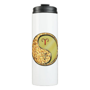 Aries & Metal Rat Thermal Tumbler