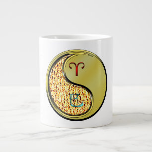 Aries & Metal Snake Large Coffee Mug