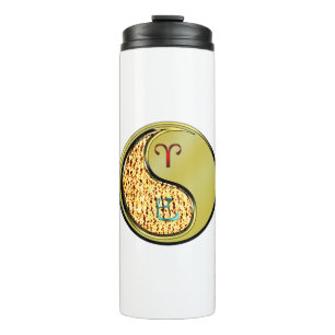 Aries & Metal Snake Thermal Tumbler
