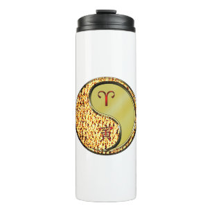 Aries & Metal Tiger Thermal Tumbler