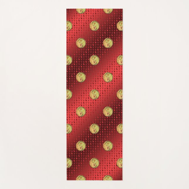 Aries & Metal Tiger Yoga Mat (Front)