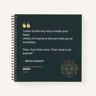 Aries notebook