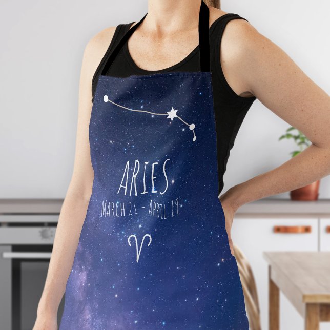Aries | Personalised Zodiac Constellation Apron (Creator Uploaded)