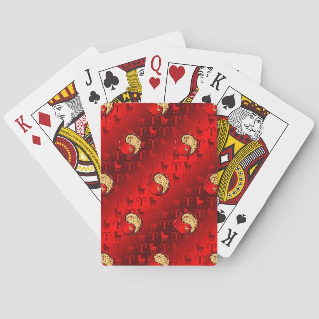 Aries Playing Cards (Back)
