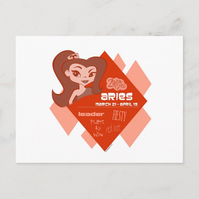 Aries Postcard (Front)