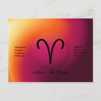 Aries Postcard