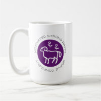 Aries Ram Logo Zodiac Star Sign Astrology Trait Co