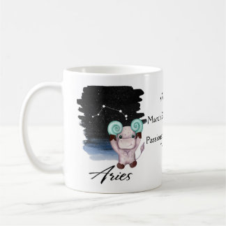 Aries - Ram - Starsign - Zodiac - Horoscope Coffee Mug