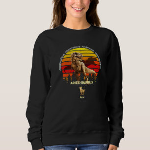Aries Saurus Zodiac Aries (Mar 21 Apr 19) Ram Din Sweatshirt
