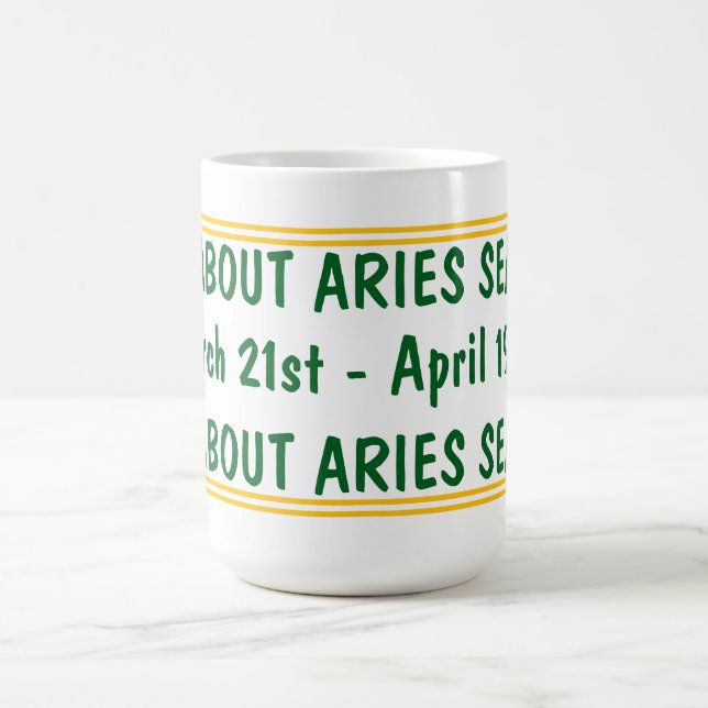 Aries Season Coffee Mug (Center)