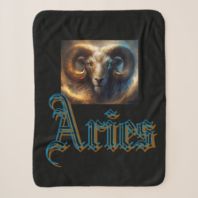 Aries Sherpa Blanket (Front)