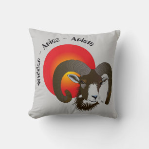 Aries - sign cushion