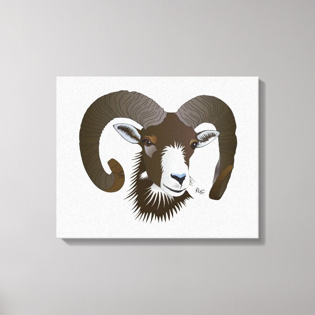 Aries - sign Keilleinwand (Front)