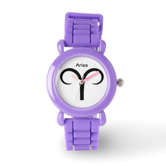 Aries Sign of the Zodiac  Kids Watches. Watch (Front)