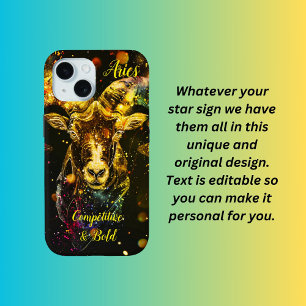 Aries star sign iPhone 15 case